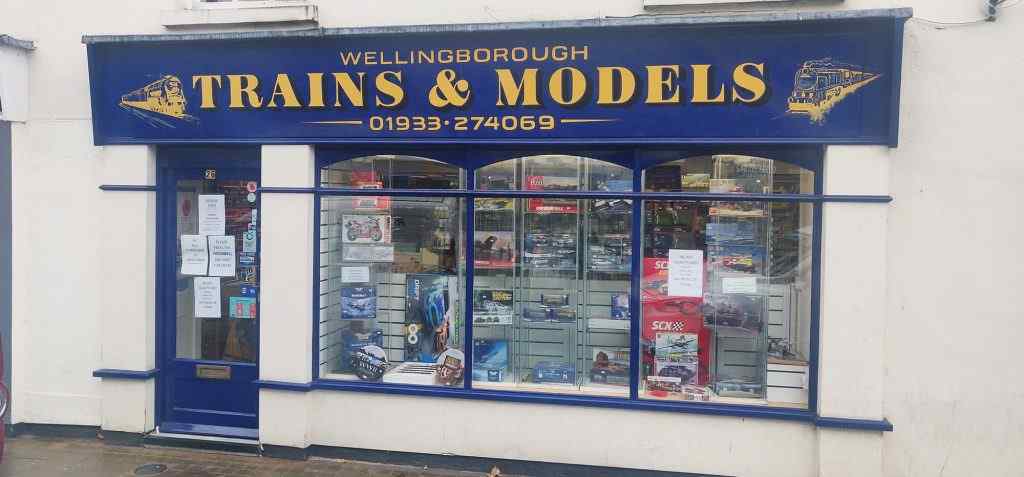 Wellingborough Trains & Models – 12 Years of Model Railway Expertise 1 wellingborough trains storefront crop