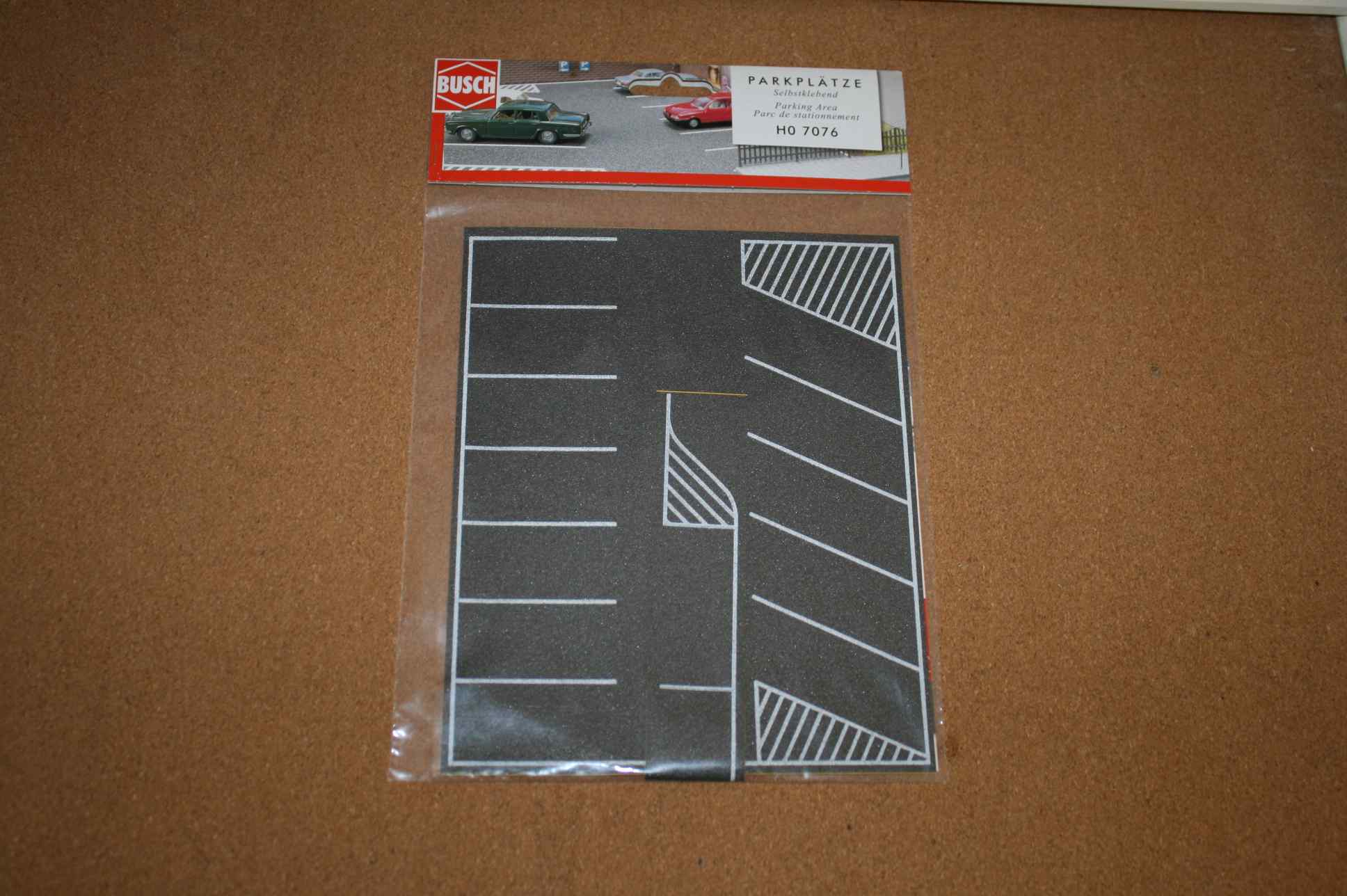 Busch 7076 Car Parking Area OO/HO scale 1 Busch 7076 Car Parking Area OO/HO scale
