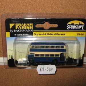 Graham Farish 379-562 Guy Arab II Midland General N Gauge