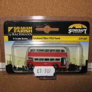 Graham Farish 379-547 Leyland Titan PD2 Trent N Gauge