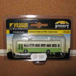 Graham Farish 379-578 Leyland National NBC Green Line N Gauge