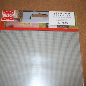 Busch 7035 Pathway Decor Sheets 2 per pkt