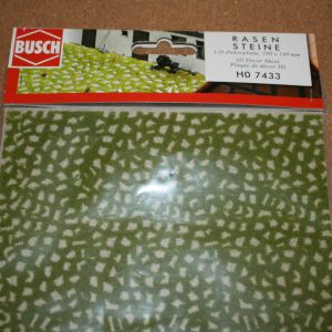Busch 7433 Grass Pavement Decor Sheet 200mm by 140mm