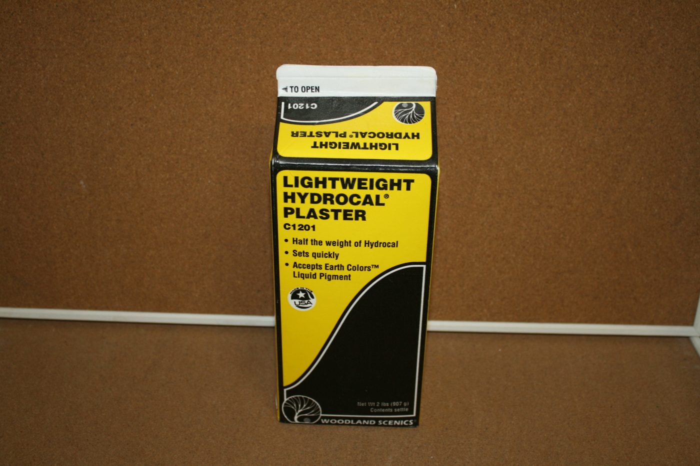 Woodland Scenics C1201 Lightweight Hydrocal Plaster (Net Wt 2lbs) 1 Woodland Scenics C1201 Lightweight Hydrocal Plaster (Net Wt 2lbs)