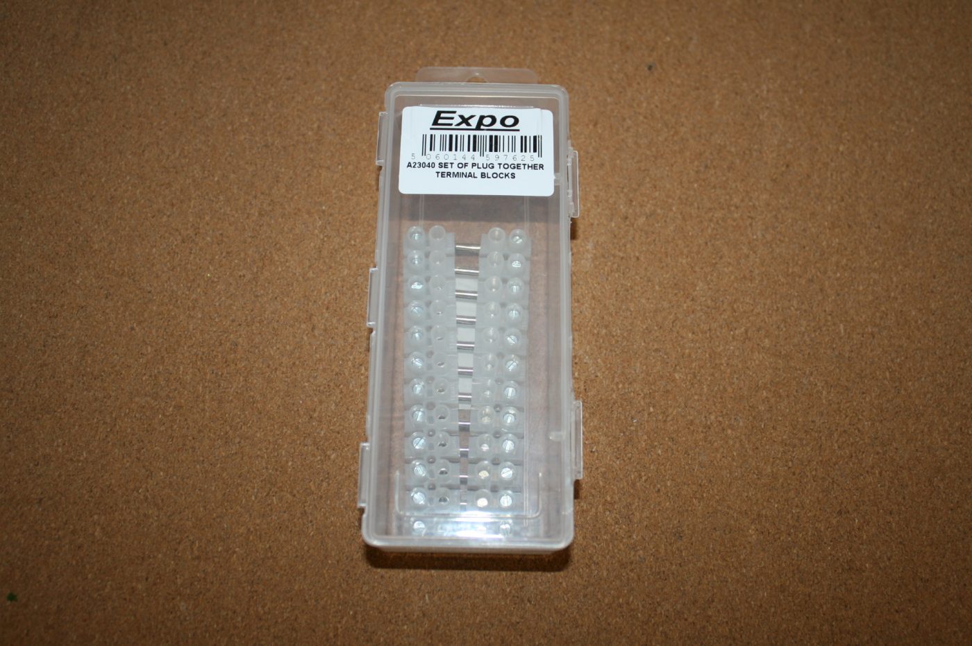Expo A23040 set of Plug Together Terminal Blocks 1 Expo A23040 set of Plug Together Terminal Blocks