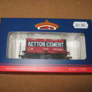 Bachmann 37-134B 8 Plank Wagon 'Ketton Cement'