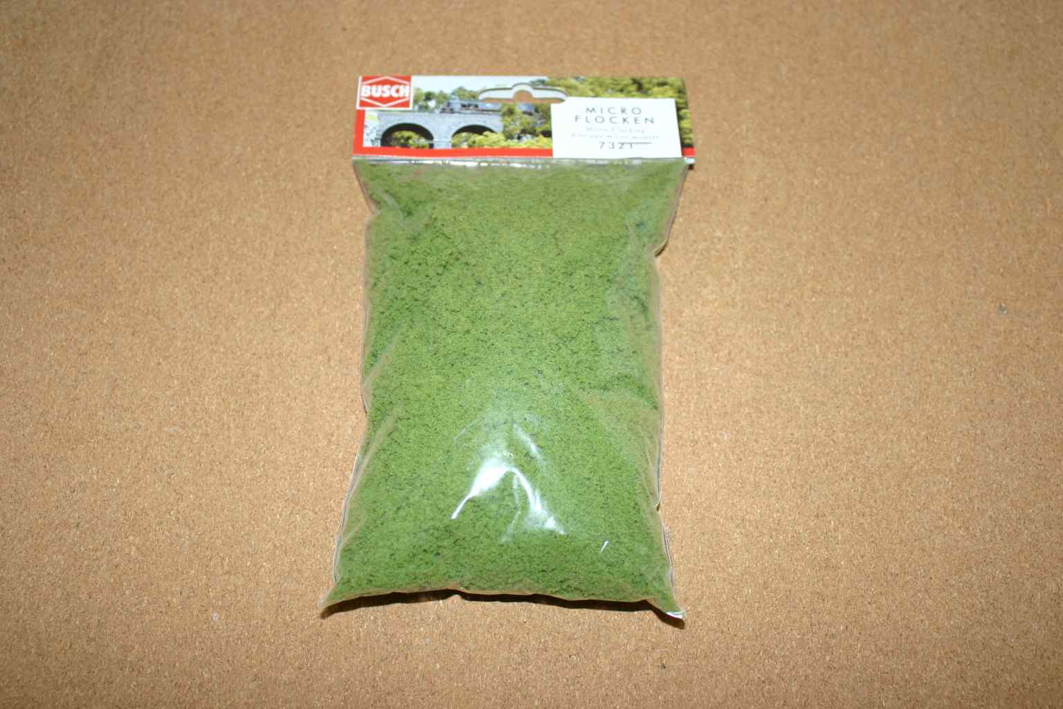Busch 7321 Green Micro Flocking 500ml 1 Busch 7321 Green Micro Flocking 500ml