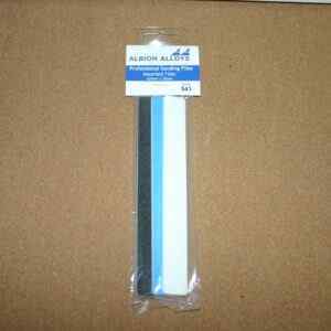 Albion Alloys 541 Professional Sanding Files Assorted Files