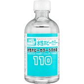Mr Hobby T110 Aqueous Hobby Colour Thinner 110 110ml Jar