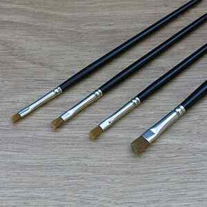 45300 Set of 4 Special Brushes for Dry Brushing Expo Tools
