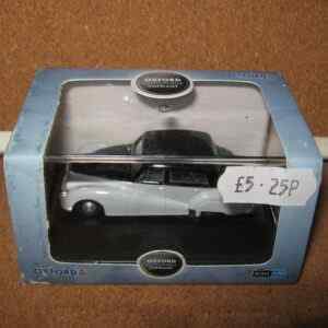 Oxford Diecast 76AS001 Black/Light Grey Armstrong Siddeley Star Sapphire (Automobile) 1:76 Scale