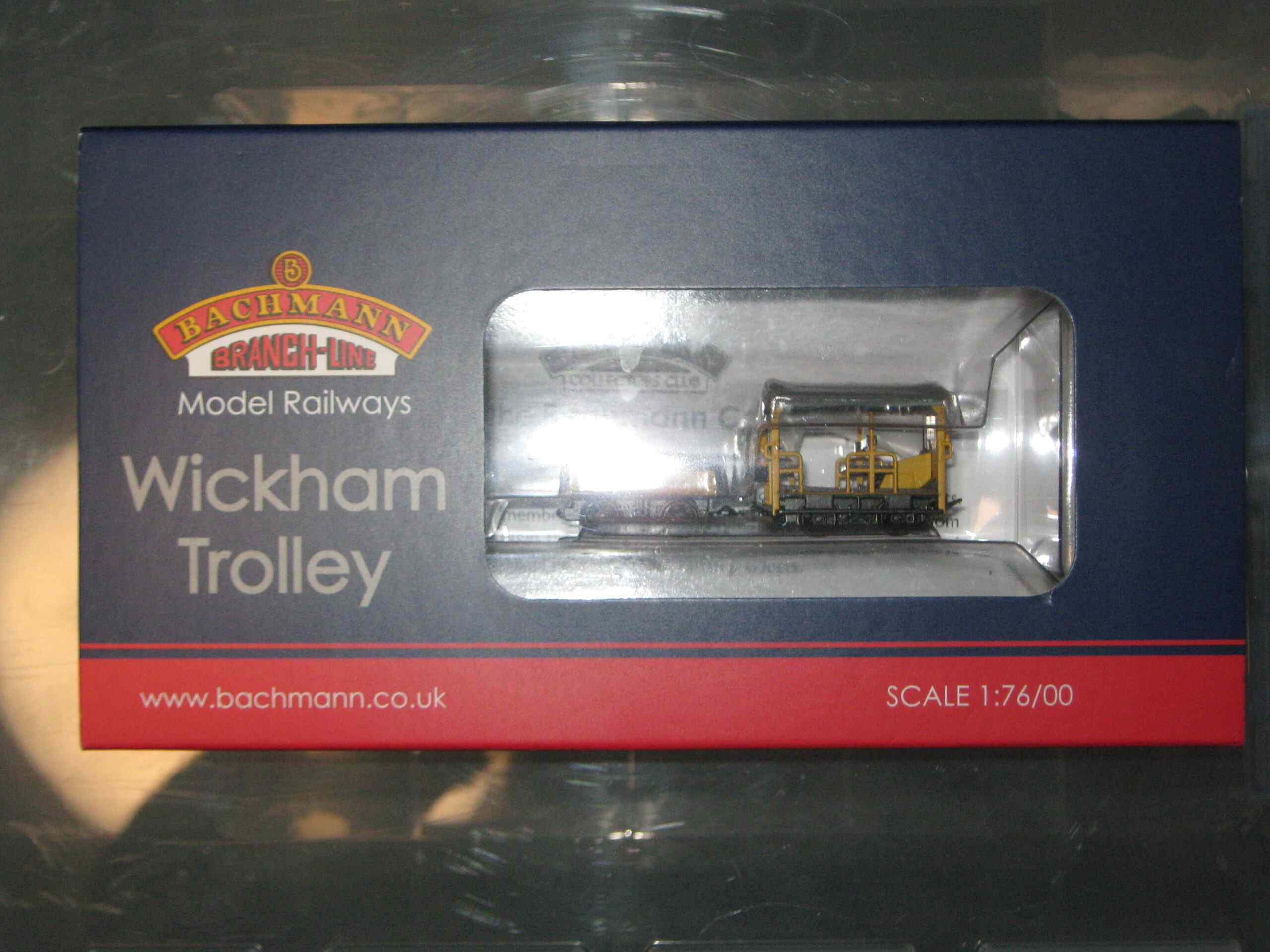 Bachmann 32-992 Wickham Trolly Car BR Engineers Yellow 1 Bachmann 32-992 Wickham Trolly Car BR Engineers Yellow