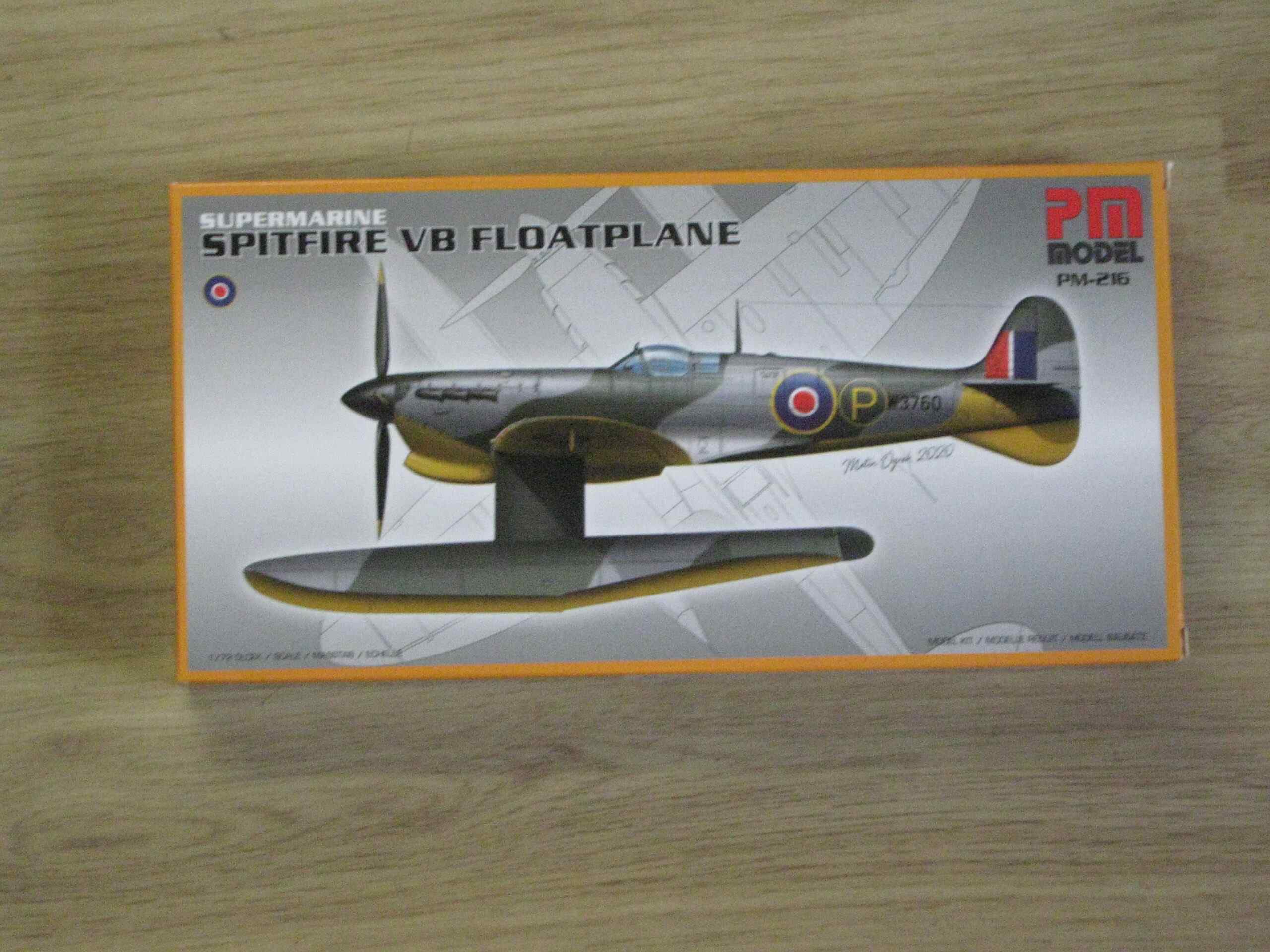PM Model PM216 Supermarine Spitfire VB Floatplane Tropical 1/72 Scale 1 PM Model PM216 Supermarine Spitfire VB Floatplane Tropical 1/72 Scale
