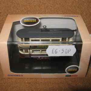 Oxford Diecast NTR006 Cardiff Tram (Omnibus) N Gauge