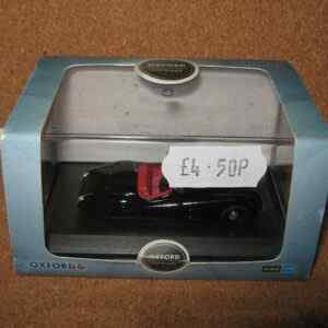 Oxford Diecast 76XK120005 XK120 Black (Automobile) 1:76 Scale