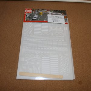 Busch 7197 Modern Road Markings N Scale