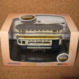 Oxford Diecast NTR004 Belfast Tram (Omnibus) N Gauge