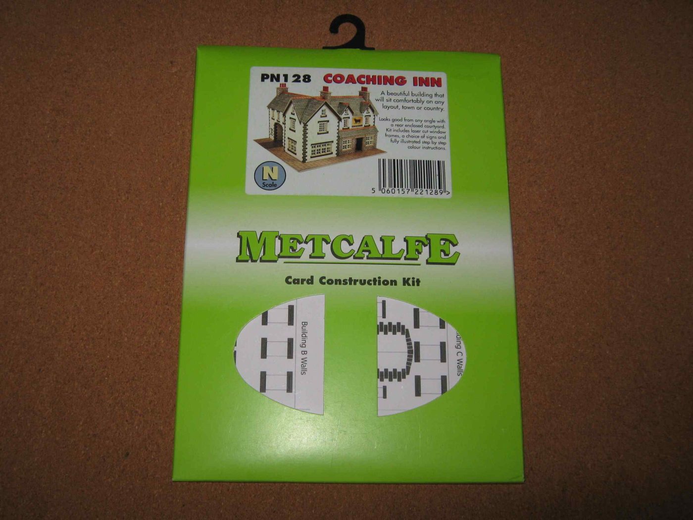 Metcalfe PN128 Coaching Inn N Scale Card Kit 1 Metcalfe PN128 Coaching Inn N Scale Card Kit