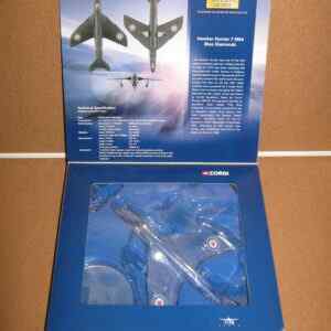 Corgi The Aviation Archive AA32701 Hawker Hunter F MK6 Blue Diamonds (Jet Fighter Power) 1:72 Scale