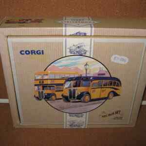 Corgi 96990 The AEC Bus Set - AEC Regal (Commercials) 1:50 Scale