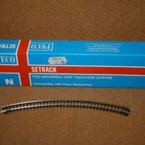 Peco Setrack ST-12 No.1 Radius Double Curve N Gauge