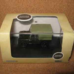 Oxford Diecast 76LAN188020 Land Rover Series I 88" Canvas REME (Military) 1:76 Scale