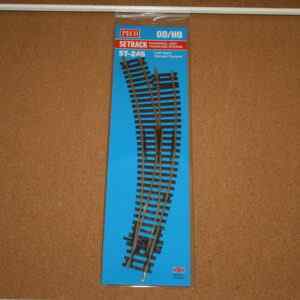 Peco ST-245 Left Hand Curved Turnout OO/HO Gauge