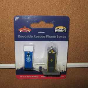 Bachmann Scenecraft 44-585 Roadside Rescue Phone Boxes OO Scale