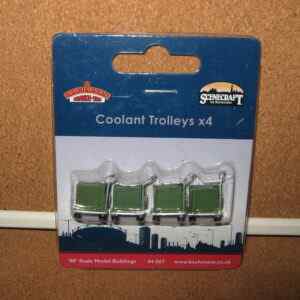 Bachmann Scenecraft 44-567 Coolant Trolleys x4 OO Scale