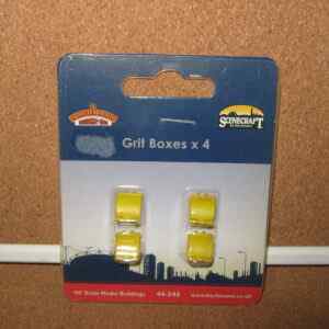 Bachmann Scenecraft 44-546 Grit Boxes x4 OO Scale