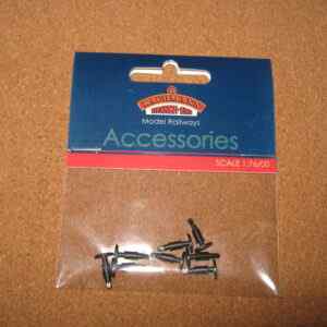Bachmann 36-031 Oval Head Sprung Buffer (x8) OO Scale