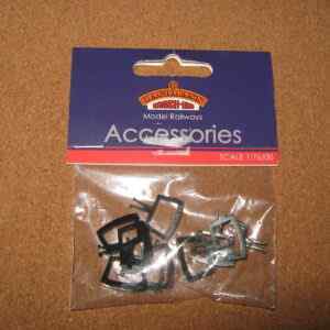 Bachmann 36-053 Wide / Large Couplings NEM Shaft (x10) OO Scale
