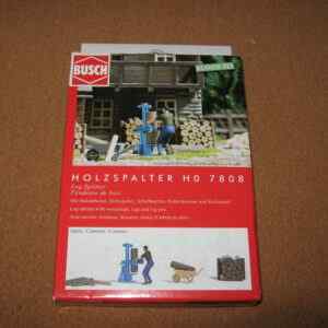 Busch 7808 Action Set Log Splitter & Woodsman