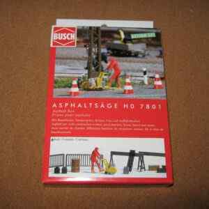 Busch 7801 Action Set Asphalt Saw Road Repairs