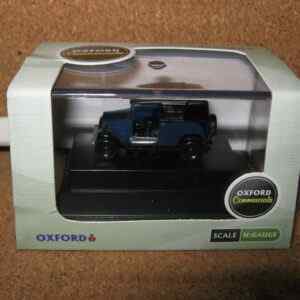 Oxford Diecast NAT002 Blue Low Loader Taxi (Commercial) N Gauge