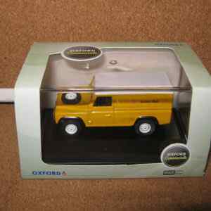 Oxford Diecast 76DEF007 British Rail Land Rover Defender (Commercial) 1:76 Scale