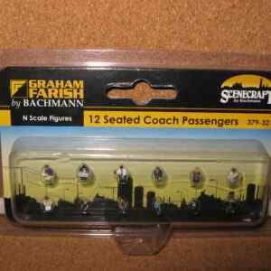 Graham Farish 379-321 12 Seated Coach Passengers N Scale Figures