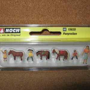 Noch 15635 Pony Riding HO Scale