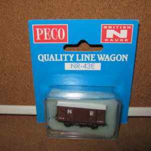 Peco NR-43E Box Van Standard Type LNER Brown Pre-Owned