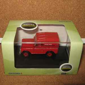 Oxford Diecast 76LR2AS001 Land Rover Series IIA SWB Hard Top Royal Mail (Post Brenhinol) (Commercial) 1:76 Scale