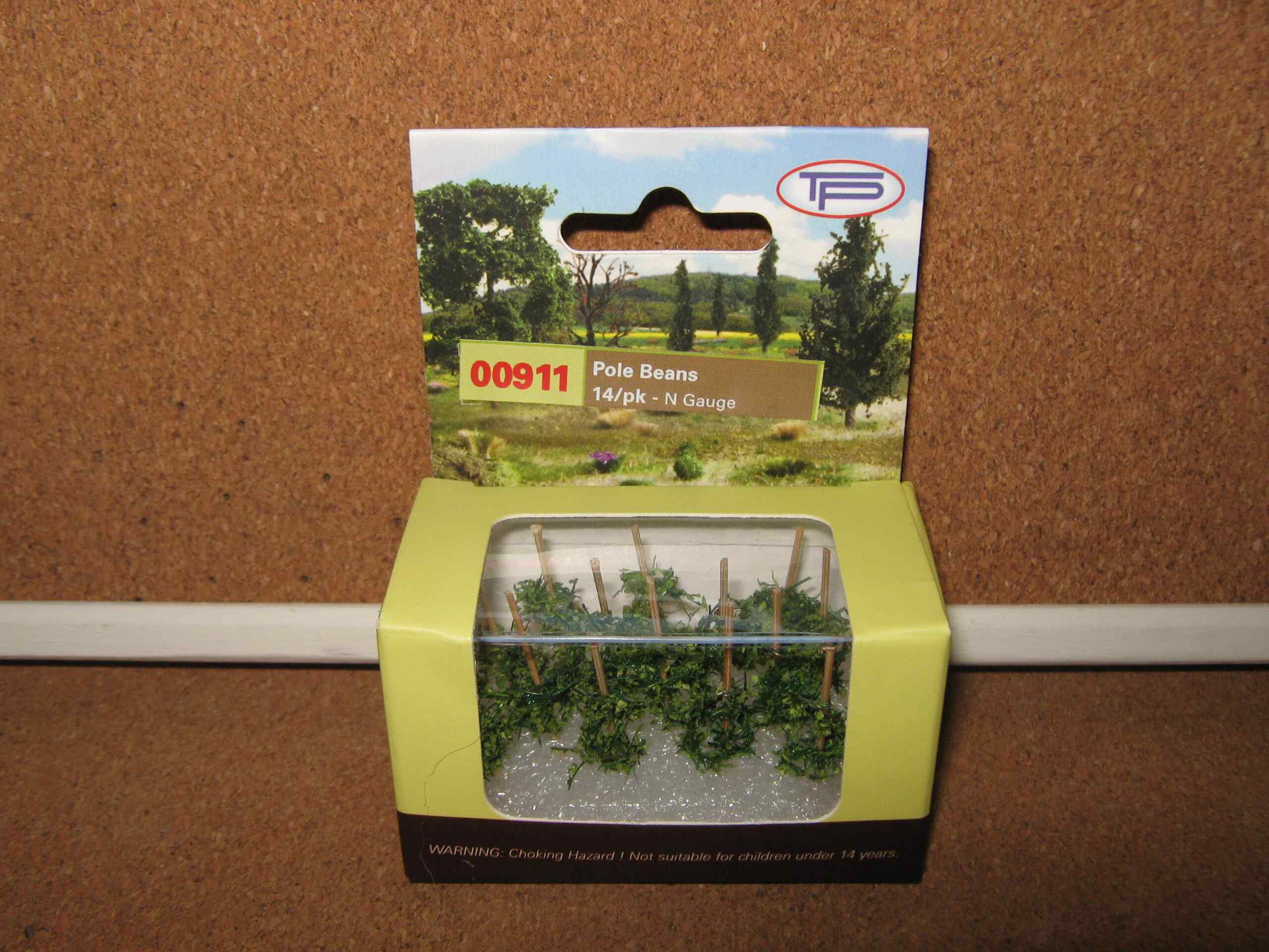 TP Models 00911 Pole Beans 14/Pack 14 Plants N Gauge 1 TP Models 00911 Pole Beans 14/Pack 14 Plants N Gauge