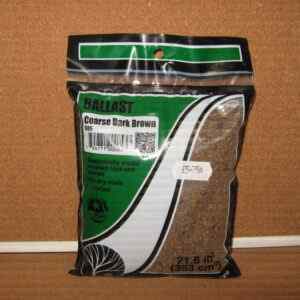 Woodland Scenics B85 Ballast Course Dark Brown