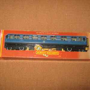 Hornby R423 Coronation Scot LMS Brake 3rd Class Coach Blue Pre-Owned