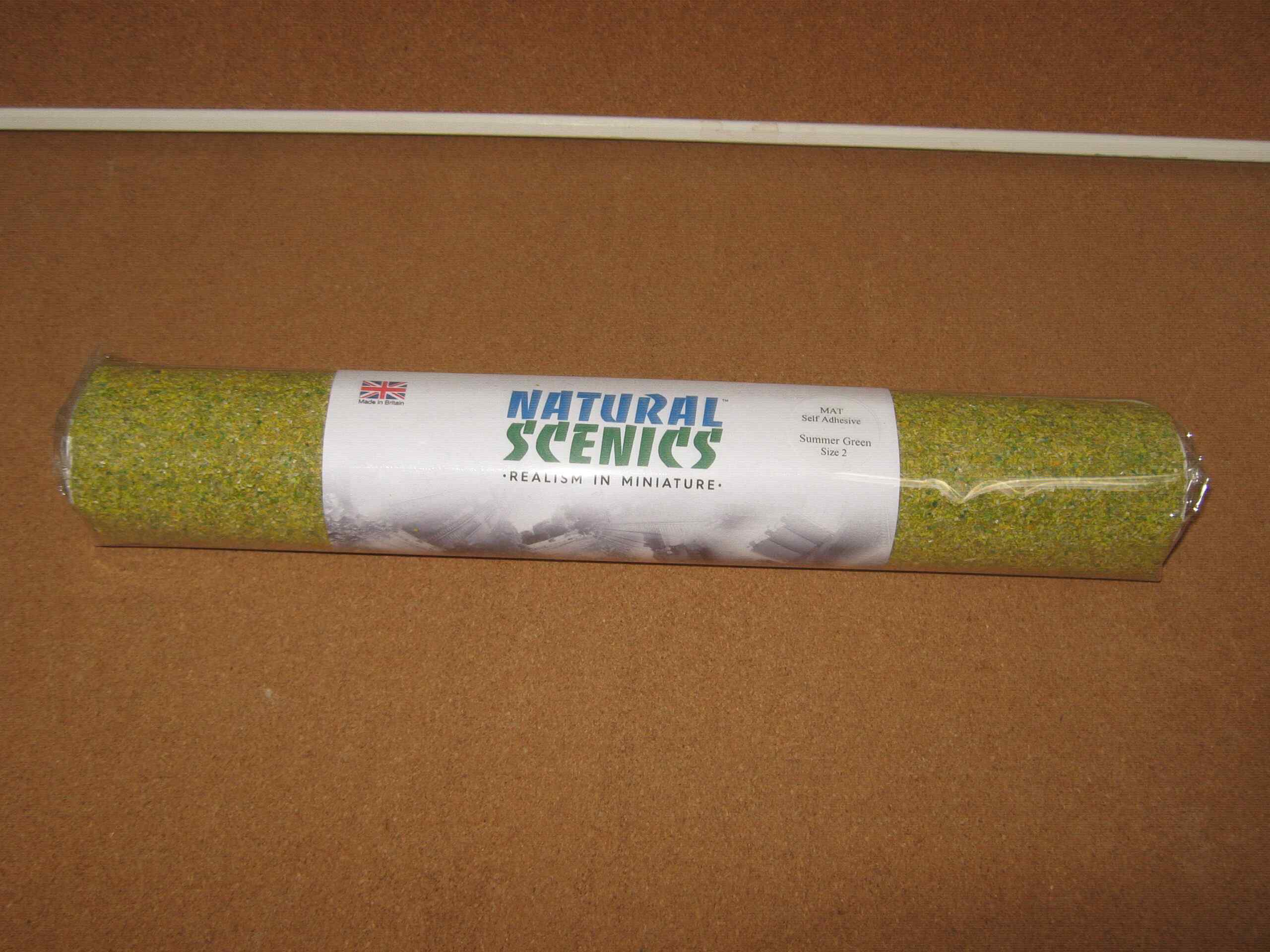 Natural Scenics LA-GRMSU-2 1 Self Adhesive Mat - Summer Green 300 x 500mm Roll 1 Natural Scenics LA-GRMSU-2 1 Self Adhesive Mat - Summer Green 300 x 500mm Roll