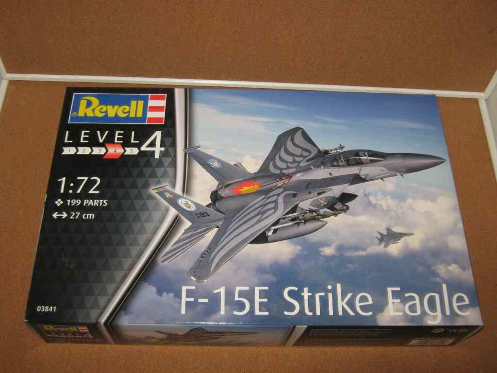 REVELL 03841 F-15E Strike Eagle, Modelle - Militärisch - Maßstab 1:72 - Luftwaffe | El Taller Del Modelista