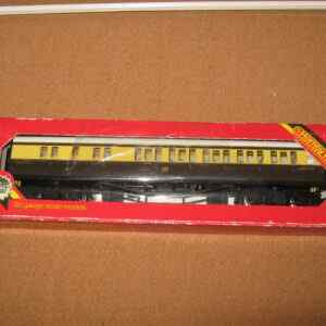 Hornby R430 G.W.R 57' Collett Brake Coach Brown & Cream Pre-Owned
