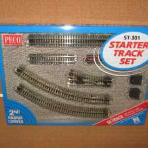 Peco ST-301 Starter Track Set 2nd Radius Curves N Scale