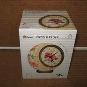 Pintoo KC1005 Puzzle Clock "Classic Rose" Jigsaw with Working Clock Mechanism