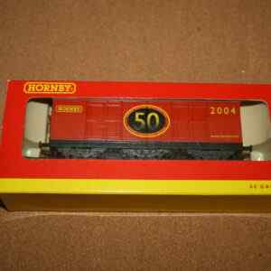 Hornby R6259 6 Wheel Closed Van "Hornby 2004" (50th Anniversary Edition) Pre-Owned