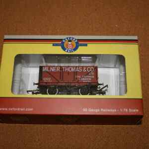 Oxford Rail OR76MW7027 7 Plank Mineral Wagon 'Milner Thomas and Co London' No1000
